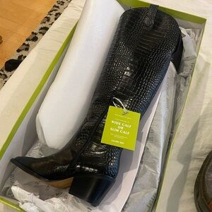 NWT GIANNI BINI CROCK THIGH HIGH BOOTS